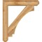 Ekena Millwork Imperial Craftsman Rough Sawn Bracket w/ Offset Brace, Western Red Cedar, 8"W x 42"D x 48"H BKT0806X42X48IMP04RWR - alternate 2